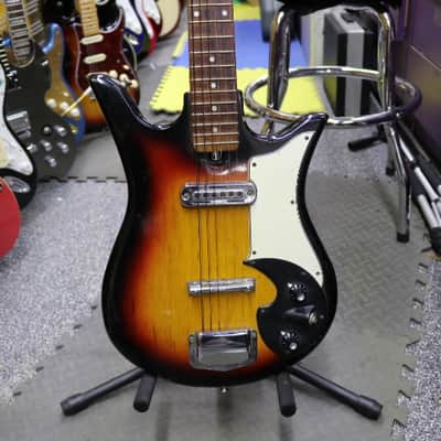 Teisco Del Rey E-110 1960's Sunburst image 2