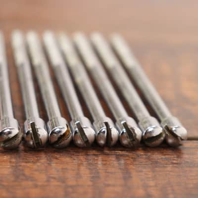 Premier 4 1/4" Slotted Tension Rods 8pk Vintage 1960's image 2