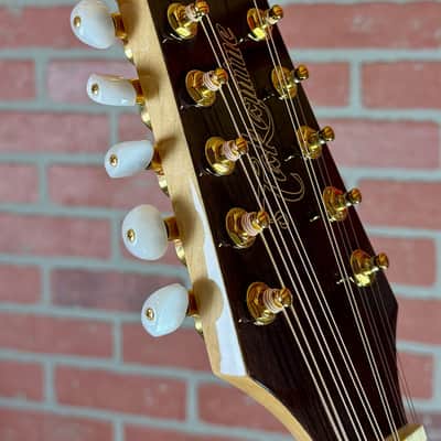 Takamine GD74CE-12U Dreadnought Cutaway 12-String Acoustic-electric Guitar - Gloss Natural image 9