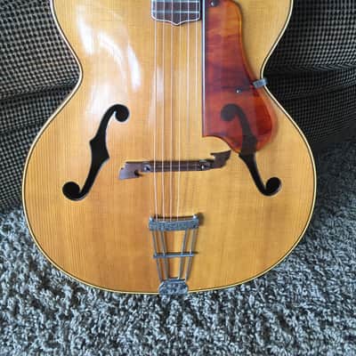 Kay K-62 "Television" Model (1937-1939) Natural Carved Archtop image 24
