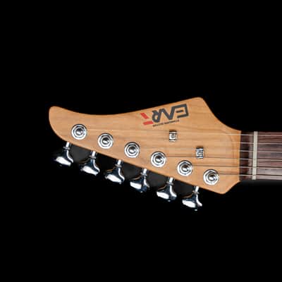 EART YMX-SG3,Roasted Book-match Mahogany Solid Body,22 Stainless Steel Frets,6-Point Synchronized Tremolo image 6