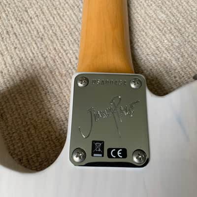 Fender Artist Series Jimmy Page Mirror Telecaster with Rosewood Fretboard 2019 - White Blonde image 4