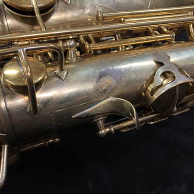 Conn New Wonder II 1925 alto saxophone - Gold Plate image 8