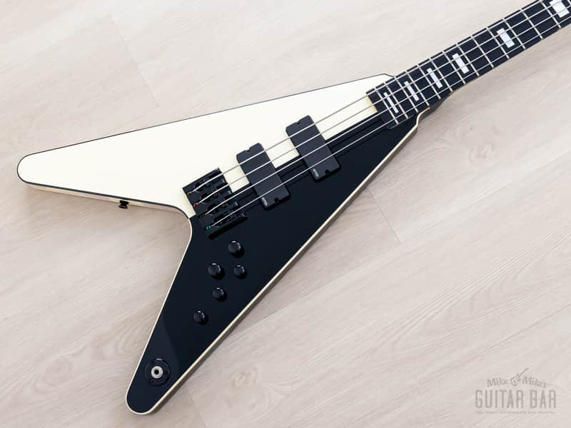 2012 Dean USA Michael Schenker Flying V Bass NAMM Limited Edition, 1 of 25, Signed w/ Case image 1