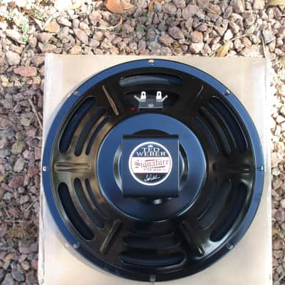 Weber 12" Alnico Signature Series  12 8 ohm 25 watts Smooth Cone image 1