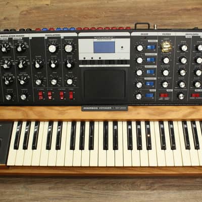 MOOG Minimoog Voyager Performer Edition V3.5 Bb Mw GOLD KNOB [3794] (08/17) image 8
