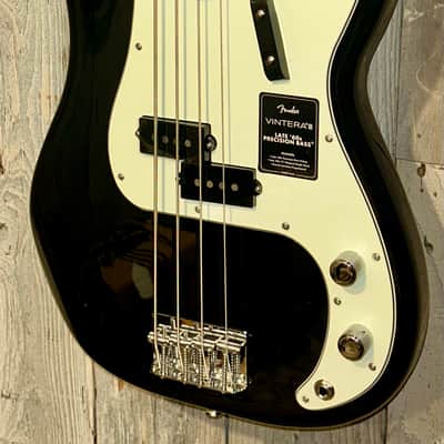 NEW Fender Vintera III Late '60s Precision Bass - Black, In Stock and Ships Fast! Pro Set Up Included! image 5