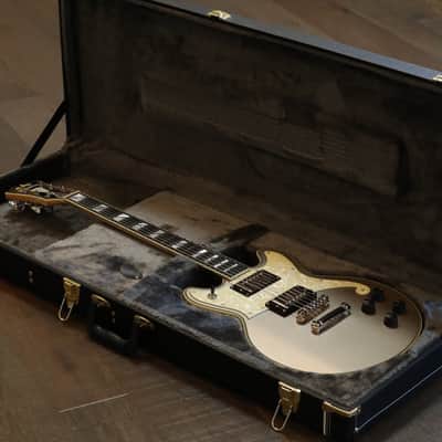 MINTY! D’Angelico Brighton Deluxe Series Double-Cut Electric Guitar Desert Sand + OHSC image 21
