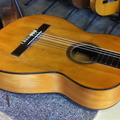 Belle guitare du luthier Ricardo Sanchis Nacher vers 1930/40 tête à chevilles 1,01 kg! image 3