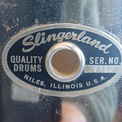 Slingerland 16x18"Chrome Over Wood Floor Tom Magnum Vintage 3ply Maple Drum 1970 image 2