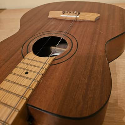 Orfeus Plovdiv Acoustic Guitar 6 String Orpheus Bulgarian Vintage image 9