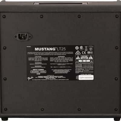 Mint Fender Mustang LT25 Guitar Combo Amp With One - 8" Bass Speaker image 3