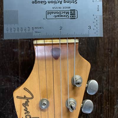 2002 Fender ST-54 95LS 1954 Reissue Stratocaster Eric Clapton Specs Vintage White V Neck prof MIJ image 22