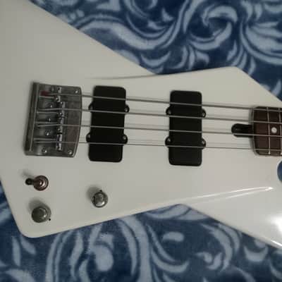 Yamaha  Explorer EBX-1 1985 - White MIJ image 3