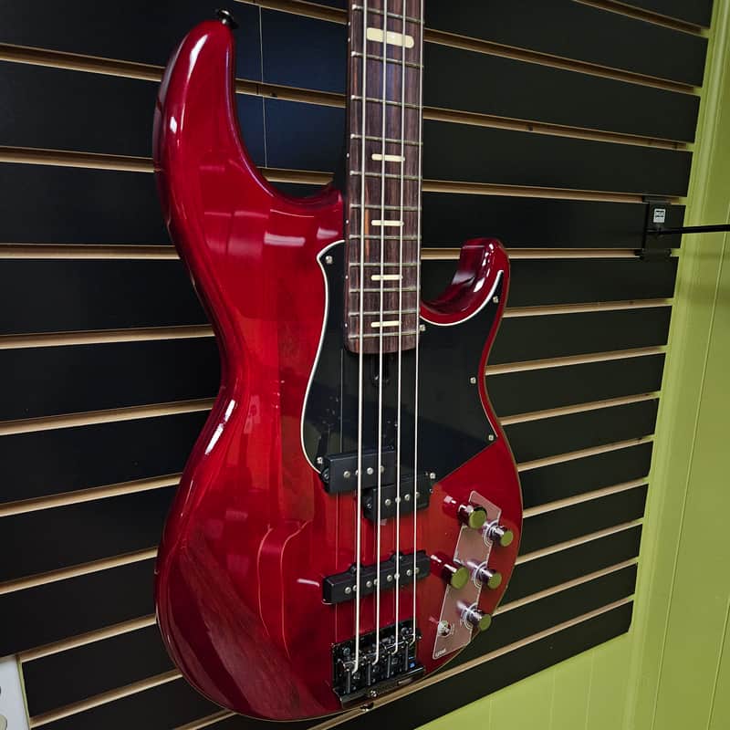 Yamaha BB734A-FRD 4-String with Active Electronics - Fired Red image 1