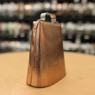 Vintage Ludwig Gold Tone Script Logo 5" Cowbell image 5