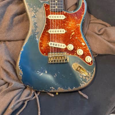 Fender Custom Shop Masterbuilt 1960 Stratocaster Heavy Relic - Dale Wilson 2024 - Lake Placid Blue image 4
