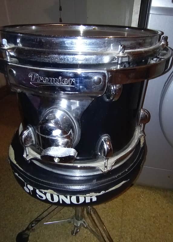 Premier Artist Maple Drum Kit mint - Piano black. image 1