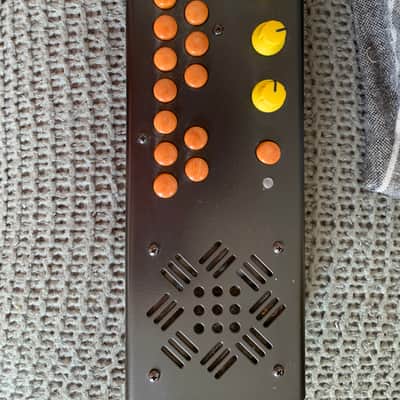 Critter & Guitari Septavox - Black with brown and yellow buttons image 3