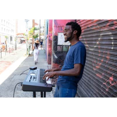 Roland JUNO-D6 61-Key Synth-Action Keyboard Synthesizer with ZEN-Core Engine, Color Display, and Eight Phrase Pads (Black) image 5