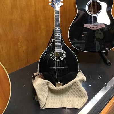 Eastman MD404-BK Oval Hole A-Style Mandolin 2010s - Black image 1