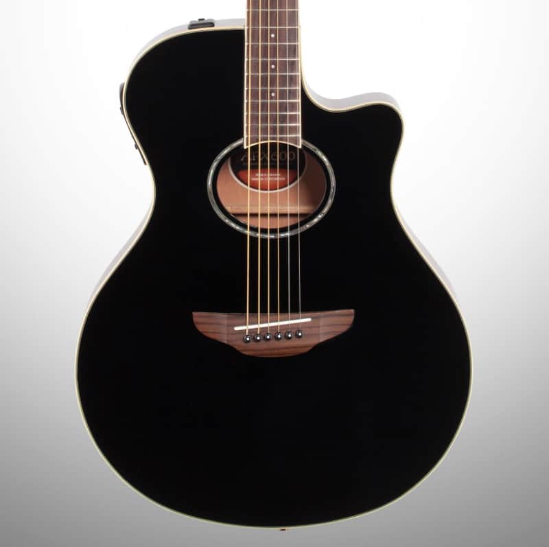 Yamaha APX-600 Acoustic-Electric Guitar, Black image 1