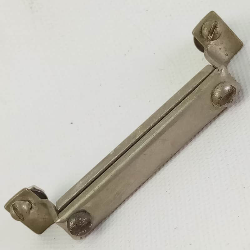 Slingerland 2 9/16" Snare Drum Butt Plate Nickel Gretsch Vintage Marching/Parade image 1
