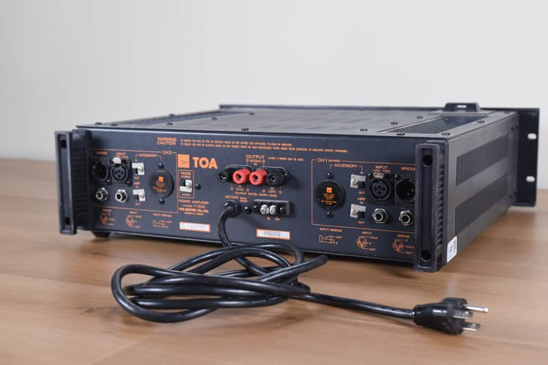 TOA P150D 2-Channel Power Amplifier (church owned) CG00JTV | Reverb