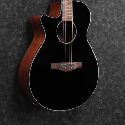 Ibanez AEG50L-BKH AEG Acoustic Guitar 6-String Lefty - Black High Gloss image 5