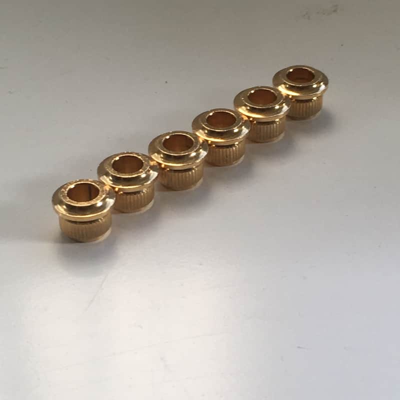 ? Luthier Parts Gold adapter bushings Gold