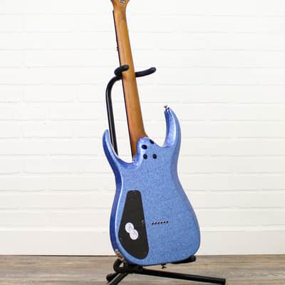 [New Old Stock] Jackson Pro Plus Signature Misha Mansoor Juggernaut HT6 Electric Guitar - Blue Sparkle image 5