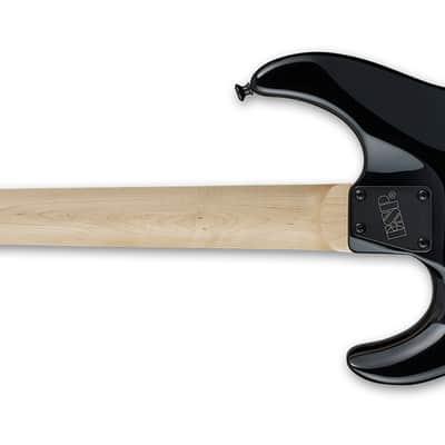 ESP E-II SN-II Nebula Black Burst Burled Maple Electric Guitar + Hard Case B-Stock Made in Japan image 3