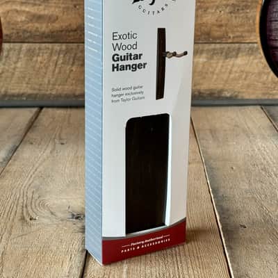 Taylor Ebony Exotic Wood Guitar Hanger (No Inlay) image 1