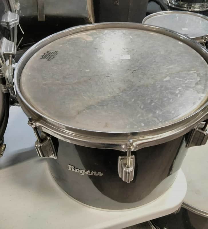 Immagine Rogers Vintage 14" Tom 1970s - Black - 1