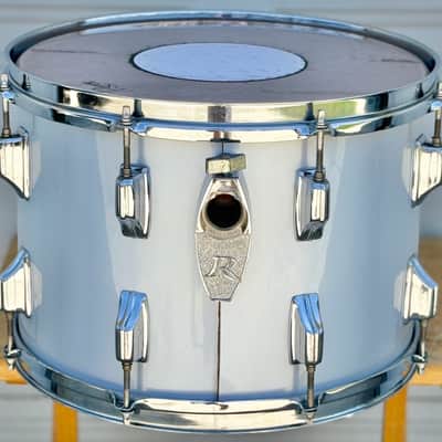 Vintage Rogers XP-8 Big R 14" Rack Tom Silver Mist Maple Shell for Drum Set image 3