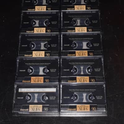 MAXELL XL II-S (X10) High Bias Type II Audio Cassette Tapes image 2
