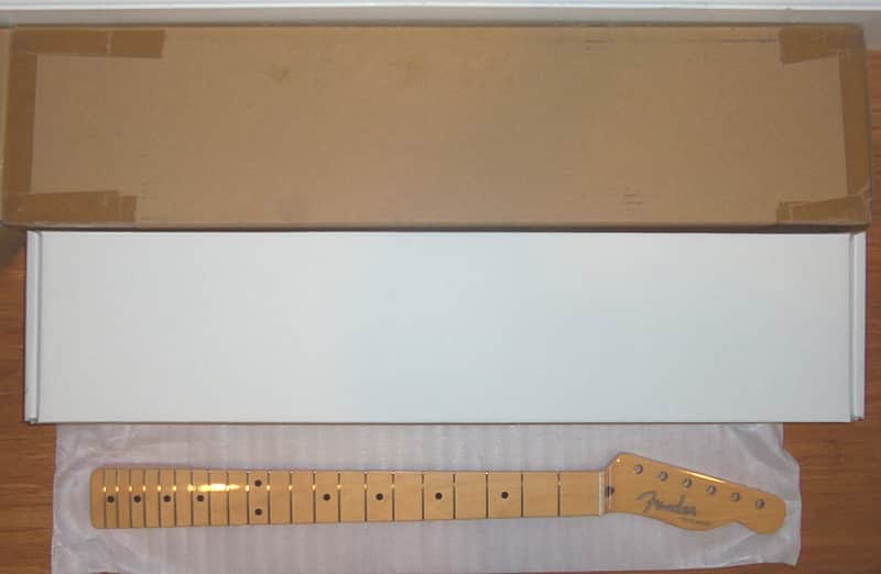 Fender® Japan Traditional II 50`s Tele Maple Neck~21 Frets~9.5" Radius~"U" Profile~New image 1