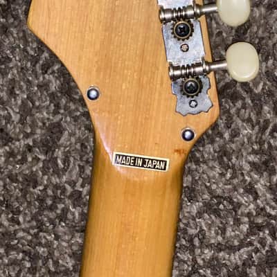 Vintage holiday Double cut electric guitar made in japan image 7