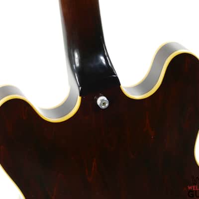 1968 Gibson ES-330 No F-Holes Employee Made Sunburst w/ OHSC image 10