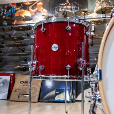 DW Design Series 4-piece Shell Pack - Cherry Stain image 5