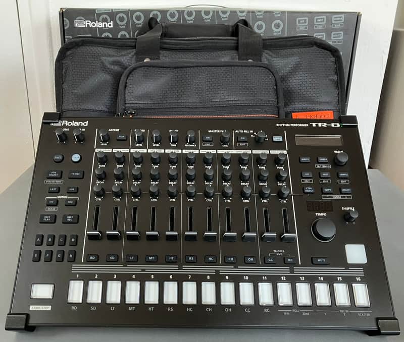 Roland TR-8S incl. Case & Stands image 1