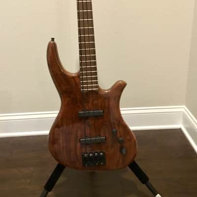 Togar Guitars Custom Built 4 String Stratus Bass 2017 - Claro Walnut image 1