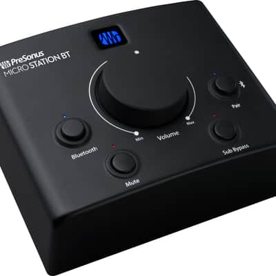 PreSonus MicroStation BT Monitoring Controller Black image 3