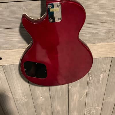 Hondo II Les Paul Jr. 70s Wine red image 6