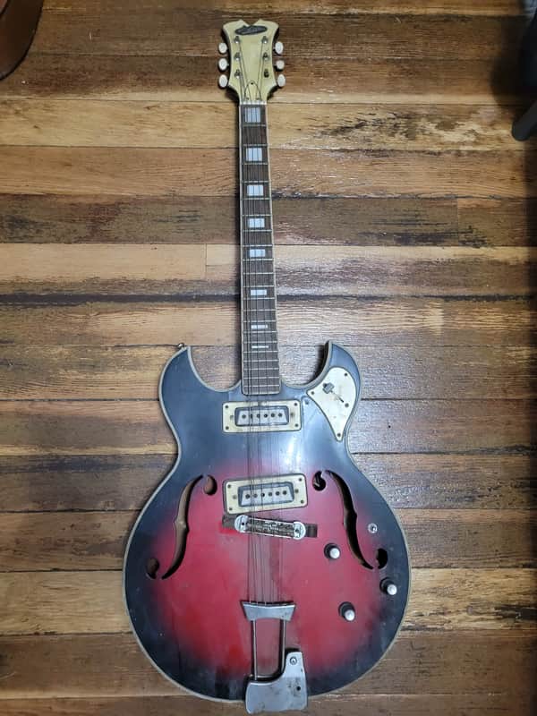 Aria Diamond 1532T 60s? - Red Sunburst image 1