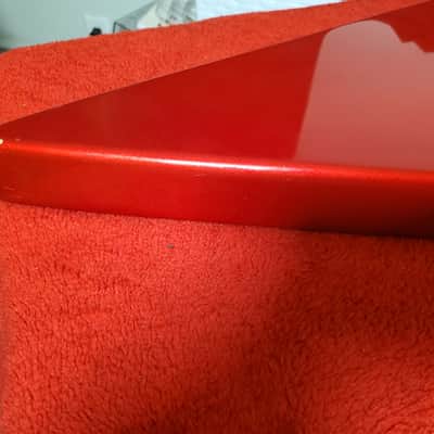 Kramer Condor Explorer 1984 - Candy Apple Red with "D" Neck Plate! image 4