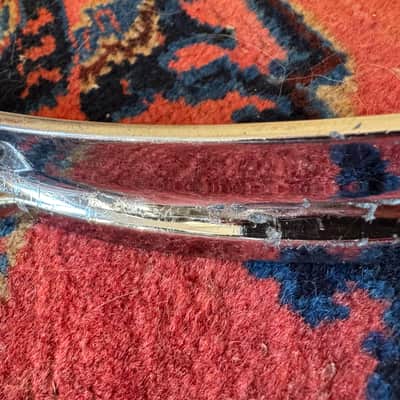 Gretsch 1960s Round Badge Era 14 Inch Snare Side Hoop Die Cast 8 Lug image 8