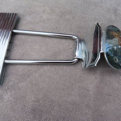1950's 60's TRAPEZE TAILPIECE AIRLINE HARMONY SILVERTONE KAY ARCHTOP CLEAN ORIGINAL! image 2