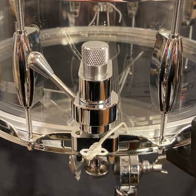David Frangioni Collection, Trick Drums USA -Clear Acrylic 5.5x14" Buddy Rich Prototype 100th Anniversary Snare Drum image 8