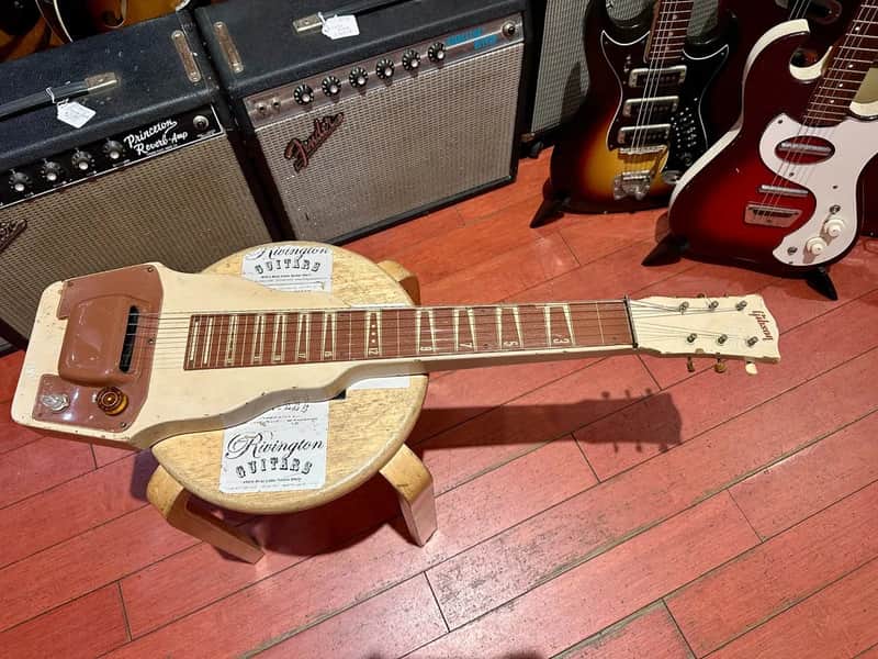 ~1954 Gibson BR-9 Lap Steel Beige image 1